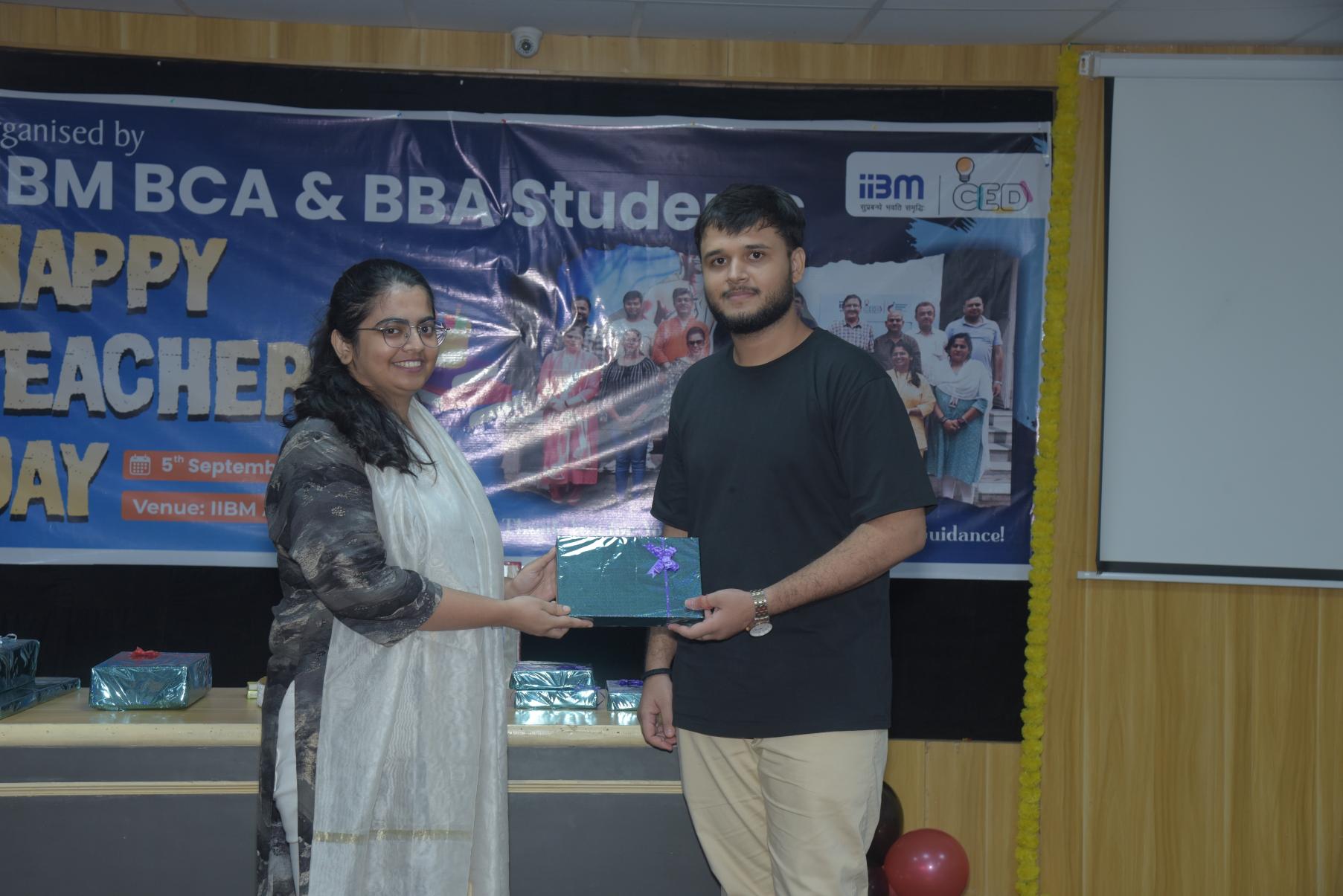 Teacher’s Day Celebration at IIBM – Honouring Educators with Joy and Gratitude